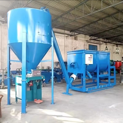 comprar Planta de fabricación de adhesivos para baldosas Línea de producción de mortero seco Planta de mezcla de mortero seco online manufacture