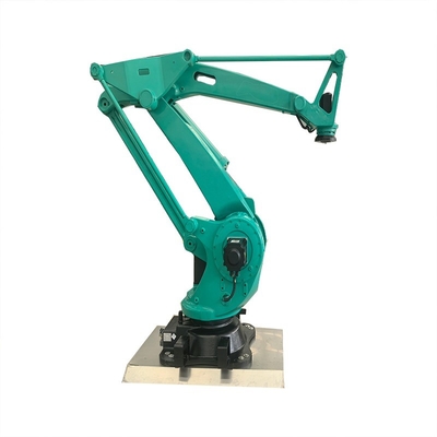 Buy Mechanical Robotic Picking Arm 380V Case Palletizing Robot Green online manufacture
