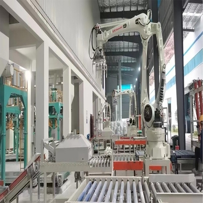 Buy 360 Rotation Robotic Arm Palletizer 380V Automatic Palletizer Machine online manufacture