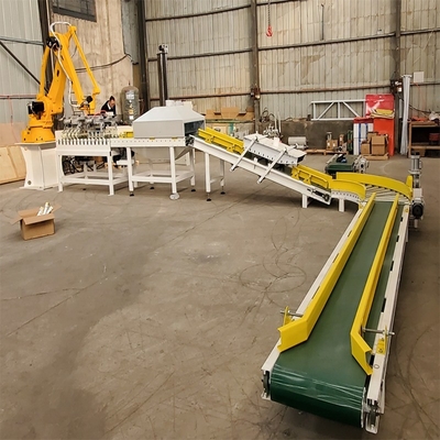 Buy Warehouse Robotic Arm Palletizer 4 Axis Robotic Case Palletizing online manufacture