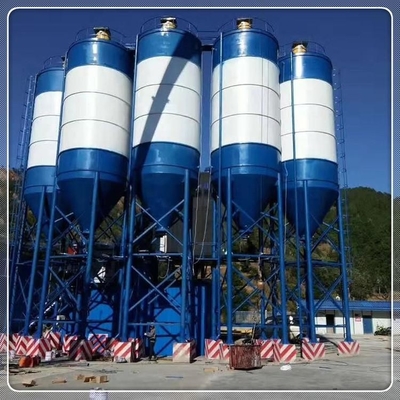 Buy Hopper Cement Storage Silo 50T-120T Batching Plant Cement Silo online manufacture