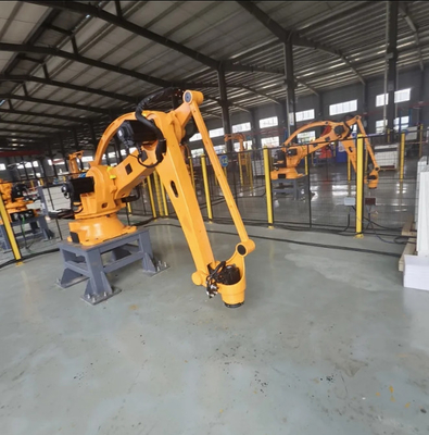 Buy Gypsum Robotic Arm Palletizer Machine 180kgs Robotic Palletizing System online manufacture