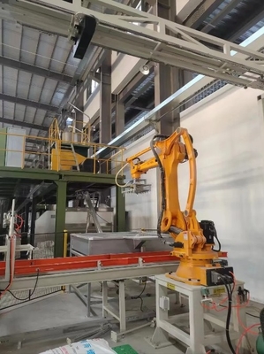 Buy 10-15Times/Min  Robotic Arm Palletizer Servo Driven Automated Palletizer online manufacture