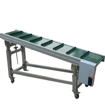 Buy 800mm Wide Sidewall Belt Conveyor Adjustable Side Wall Belt Conveyor online manufacture