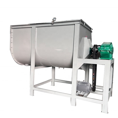 Paddle Dry Mortar Mixer Double Shaft Industrial Ribbon Mixer