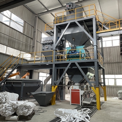 Semi-automatic Pre-mixed Floor Decorative Mortar Supplier of Leveling Coating Production Line