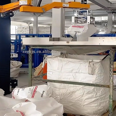 Automatic Robot Arm Stacker Pallet Box Carton Stacker For Cartons Bags Barrels And Bottles.