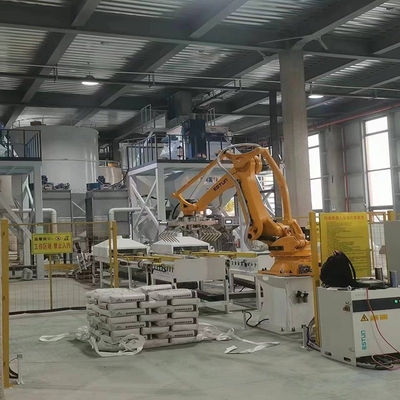 360 Rotation Automatic Palletizer 220kg Load Palletizing Robot