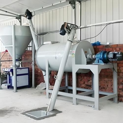 1500kg Simple Dry Mortar Production Line Industrial Dry Mixed Mortar Production Line