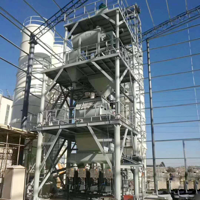 Tile Adhesive Production Line  Dry Mix Plantformtype Automatic Dry Mortar Production Line