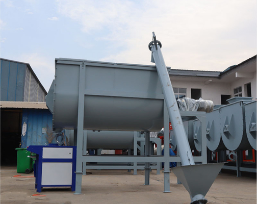 Spiral Belt Horizontal Ribbon Blender 380V 220V Ribbon Blender Mixer