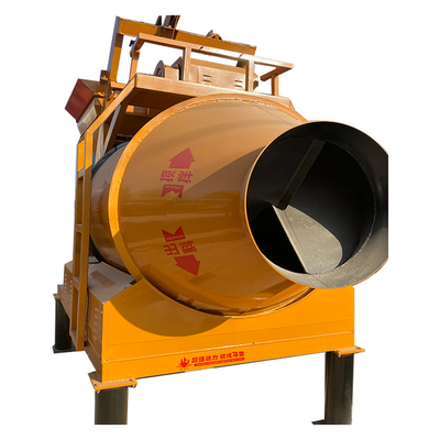 1000L Ready Mix Concrete Mixer Mud Cement Mixer Truck Yellow