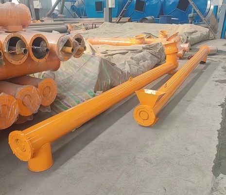 5kW Spiral Screw Conveyor Machine Automatic For Smooth Material Transfer