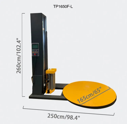 Full-automatic Carton Large Packaging Tray Packaging Scale With Tray Winding And Bundling Stretching Film Turntable