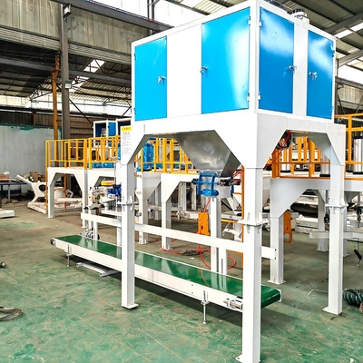 Jumbo Ton Bag Packaging Machine For 500kg To 1500k Food Wood Pellets Limestone Charcoal Soil Bulk Bag Filling