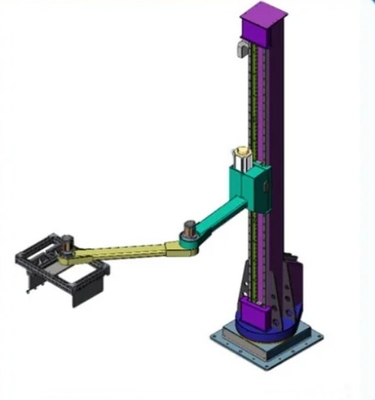Swing Arm Robot Palletizer Fast Palletizing Efficiency Of Granular Bags In Feed Building Materials Chemical Industry Logistics Industry
